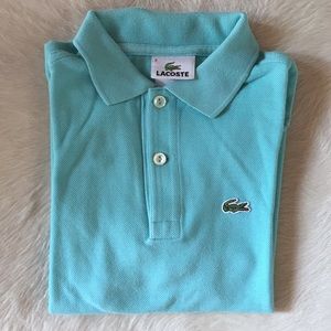 Turquoise Lacoste Polo Shirt